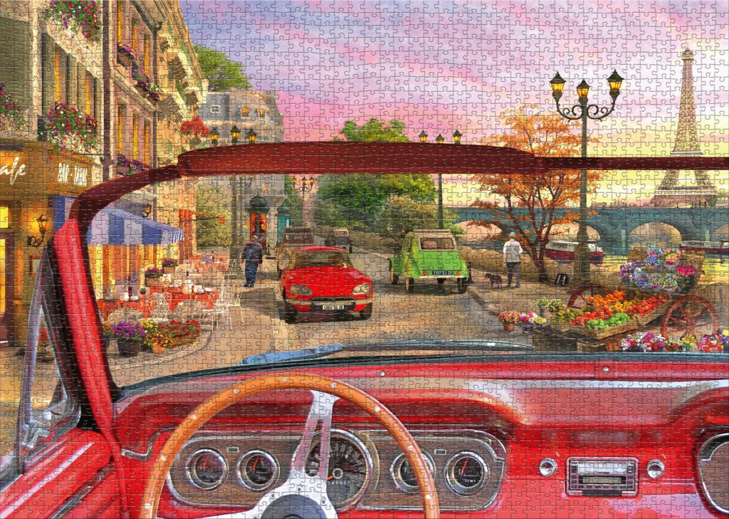 Driving through Paris – 2000 stukjes – REBO Productions